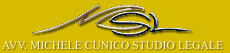 AVV. MICHELE CUNICO STUDIO LEGALE